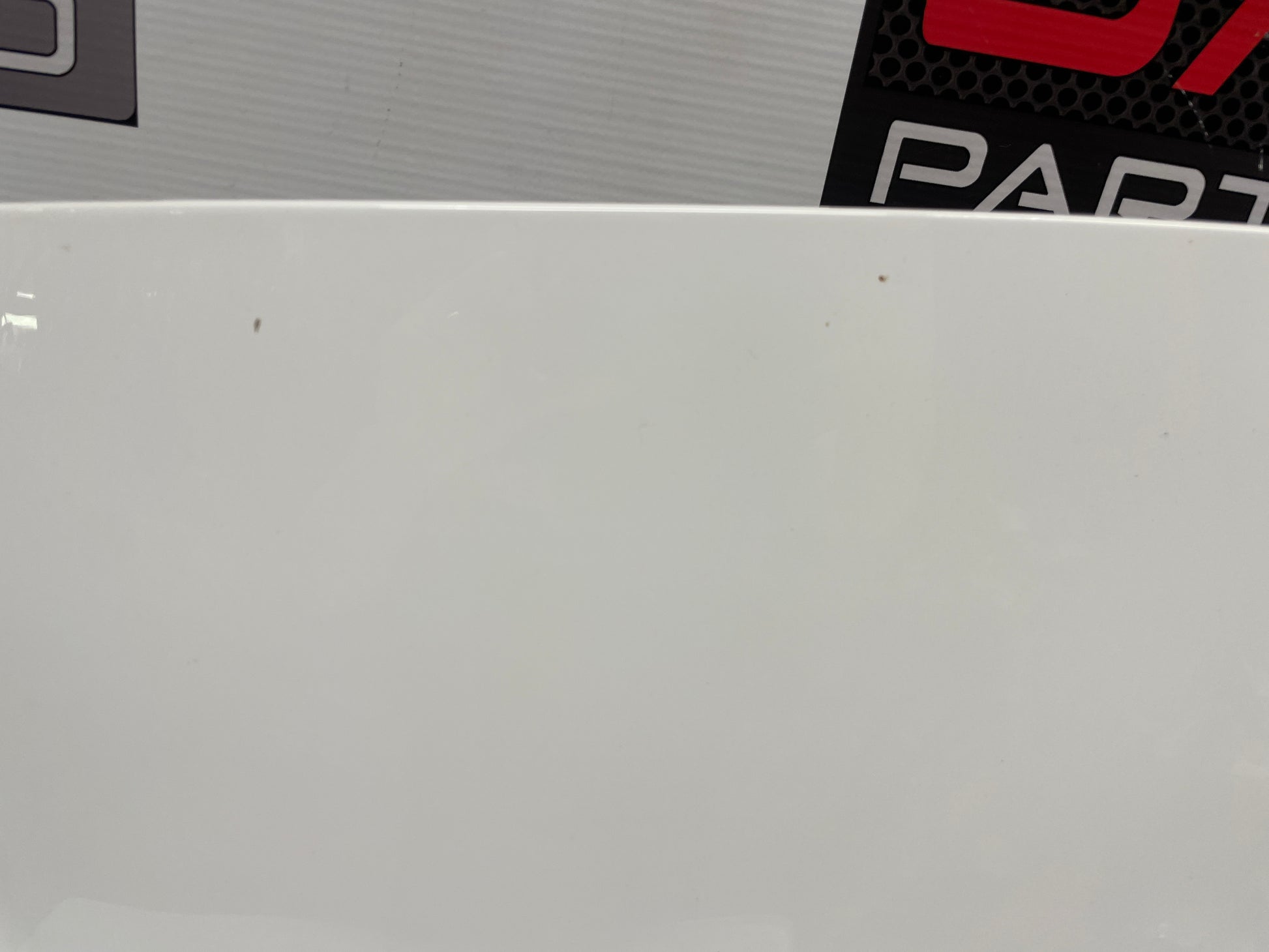 2005 Chevy C6 Corvette Convertible Trunk Deck Lid White OEM - Day's Parts Yard