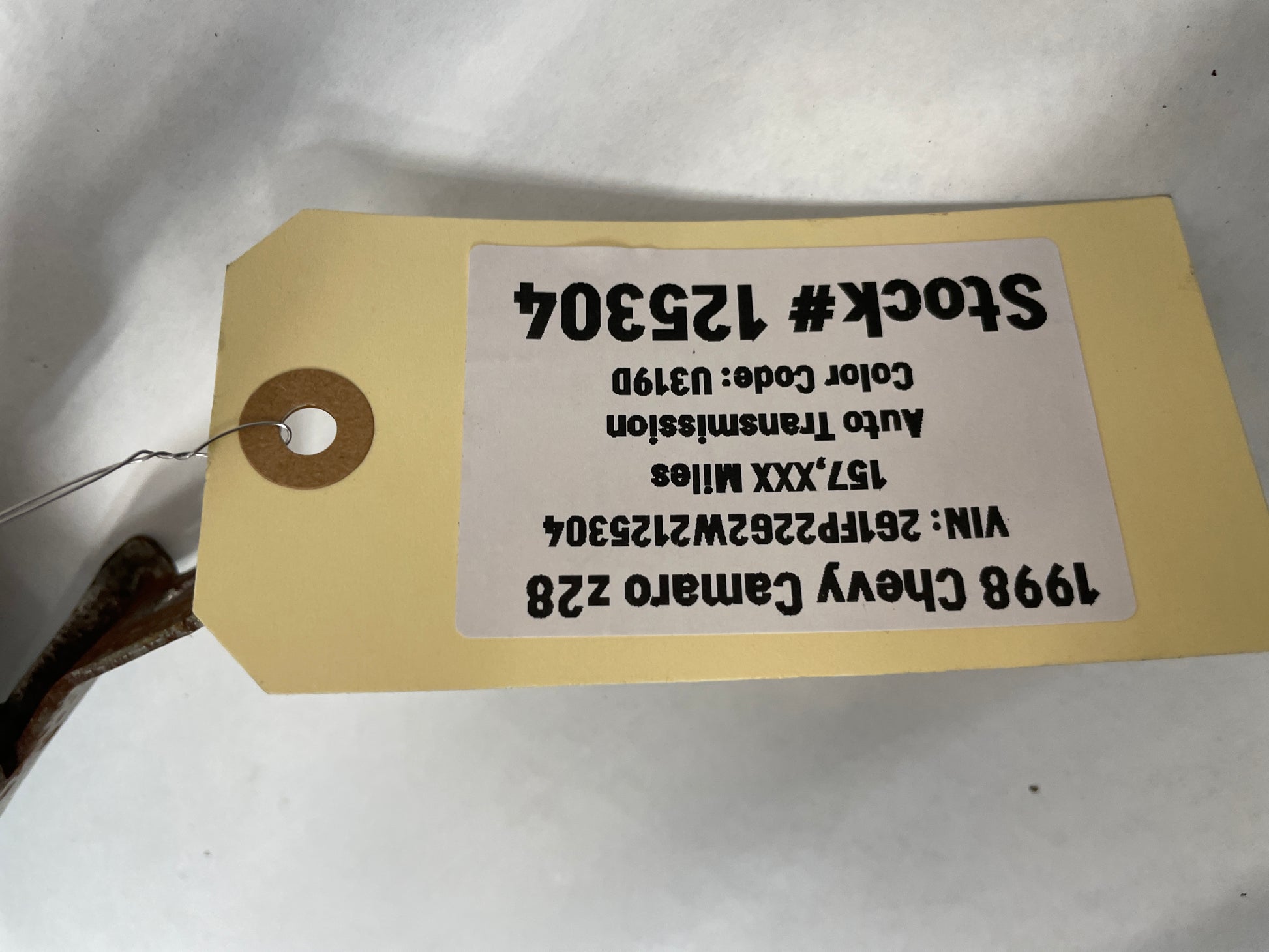 1998 Chevy Camaro Z28 Automatic Transmission Floor Shifter Gear Selector OEM - Day's Parts Yard