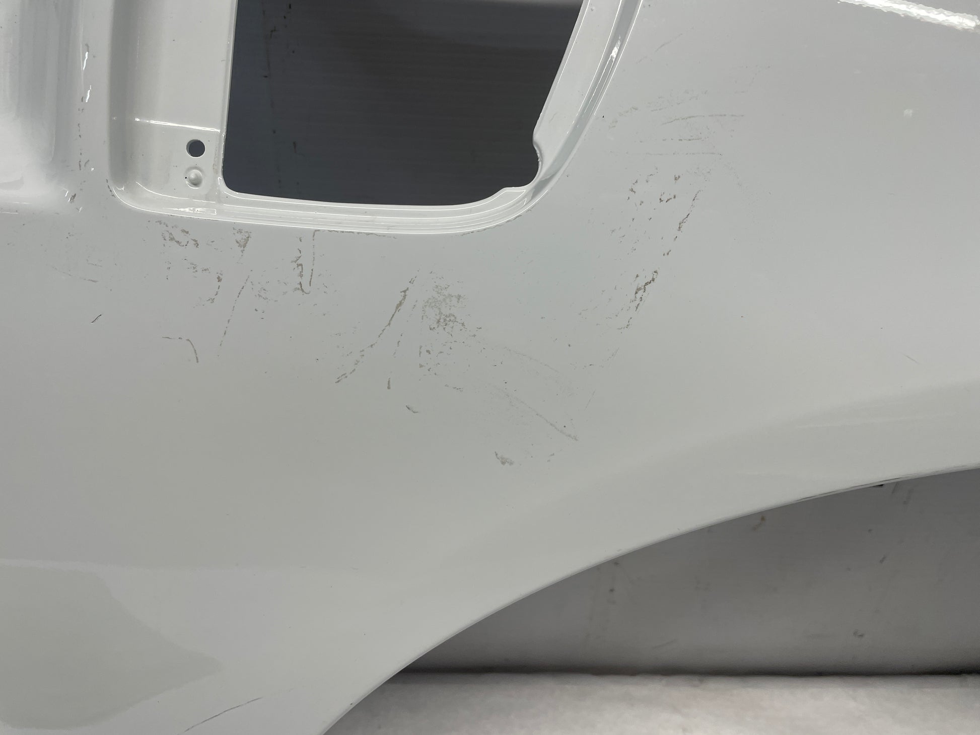 2005 Chevy C6 Corvette LH Driver Rear Fender Quarter Panel White OEM - Day's Parts Yard