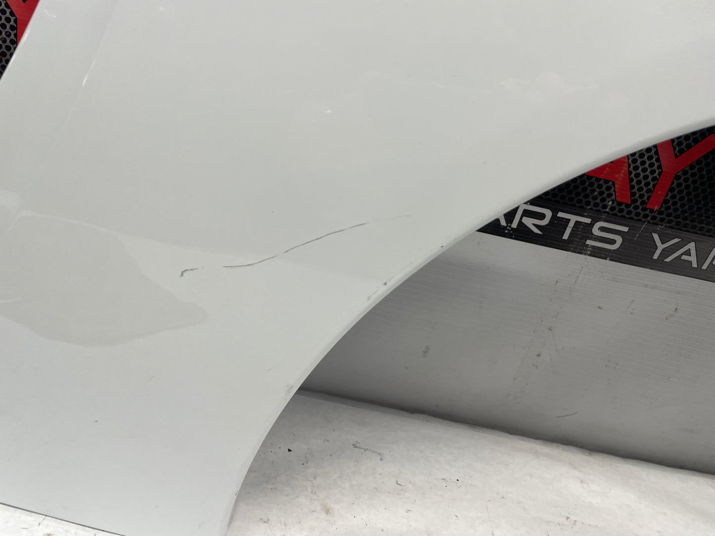 2005 Chevy C6 Corvette LH Driver Rear Fender Quarter Panel White OEM - Day's Parts Yard