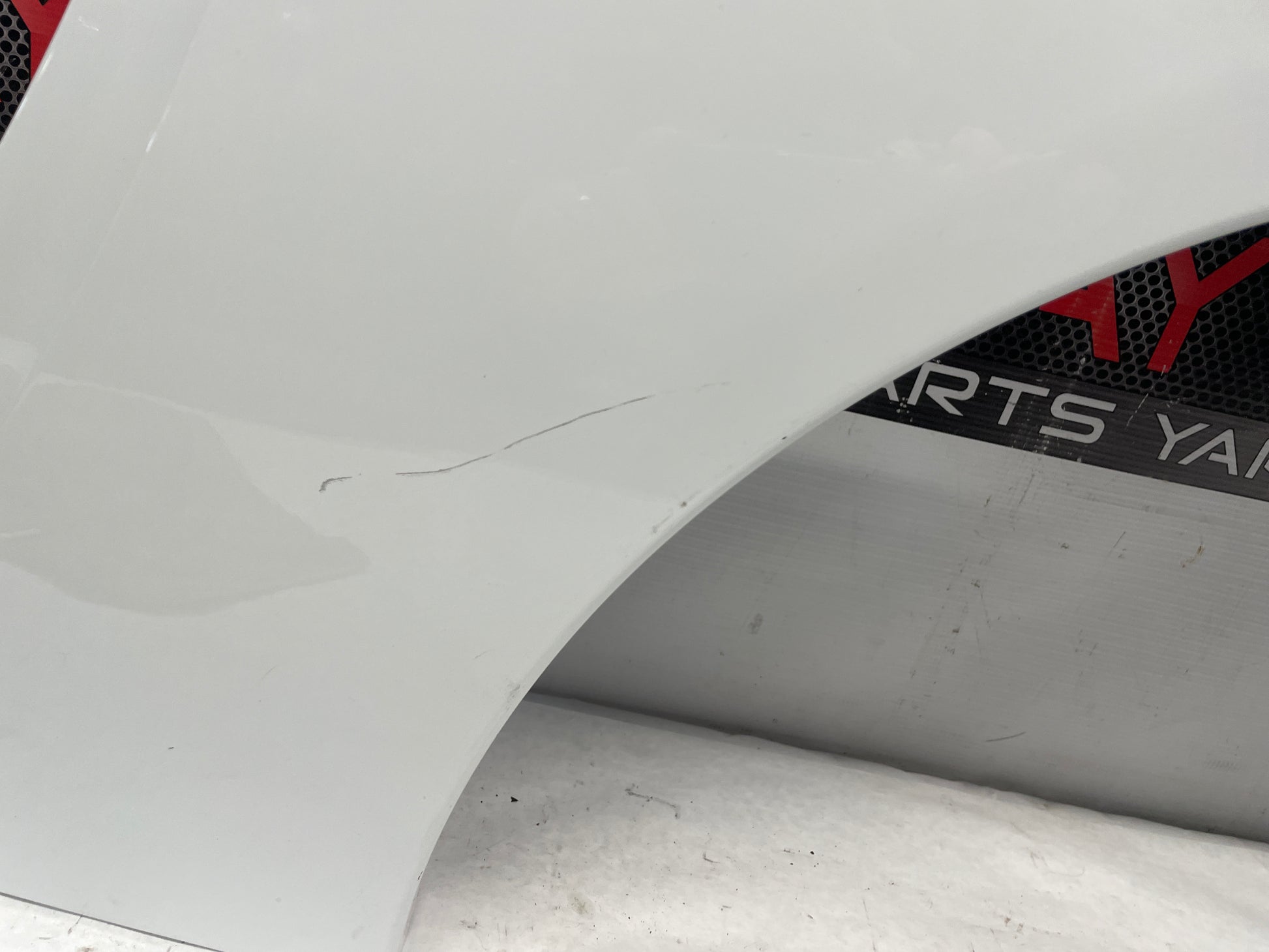 2005 Chevy C6 Corvette LH Driver Rear Fender Quarter Panel White OEM - Day's Parts Yard