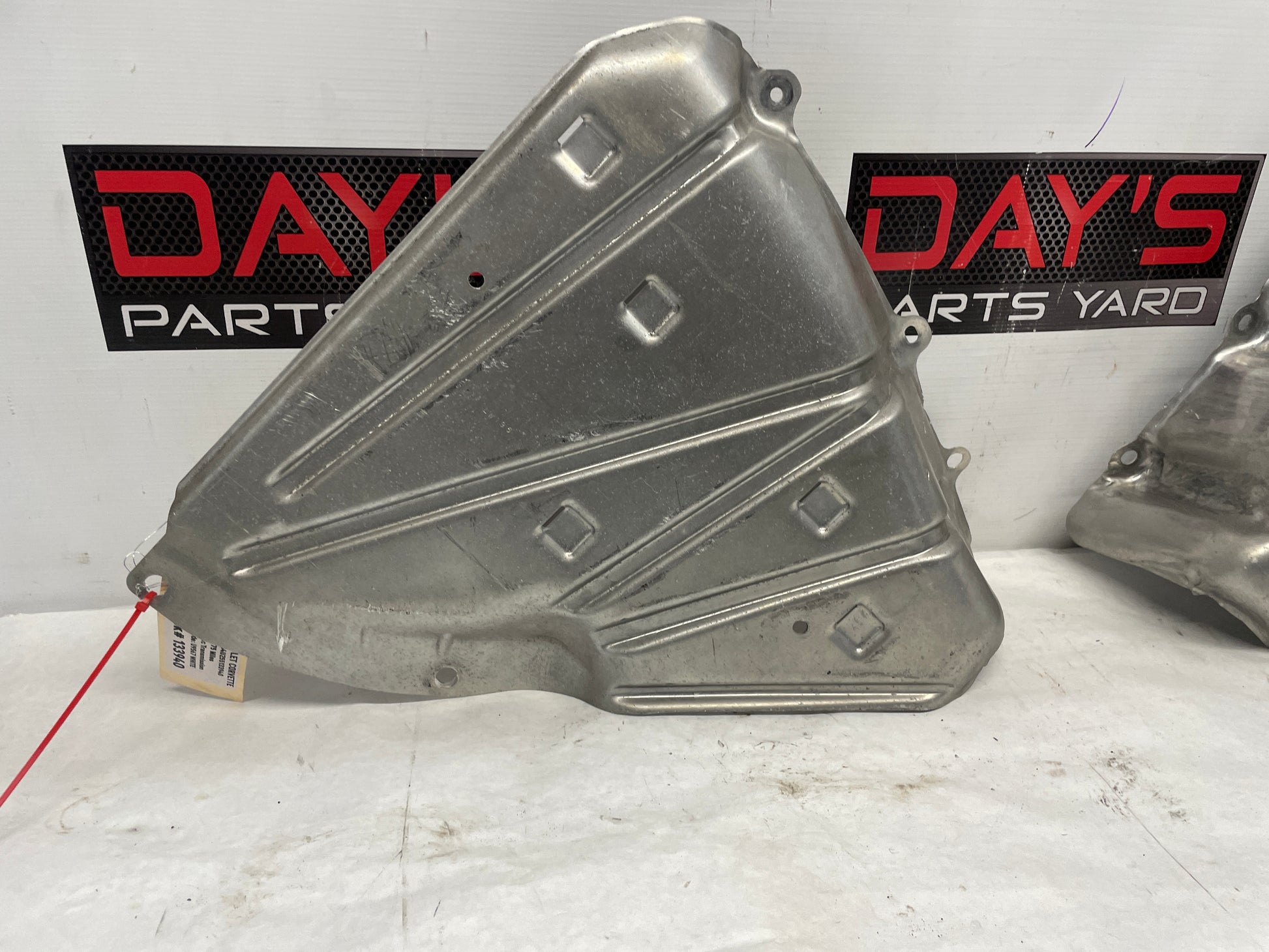 2005 Chevy C6 Corvette RH & LH Fuel Gas Tank Heat Shield Straps OEM - Day's Parts Yard