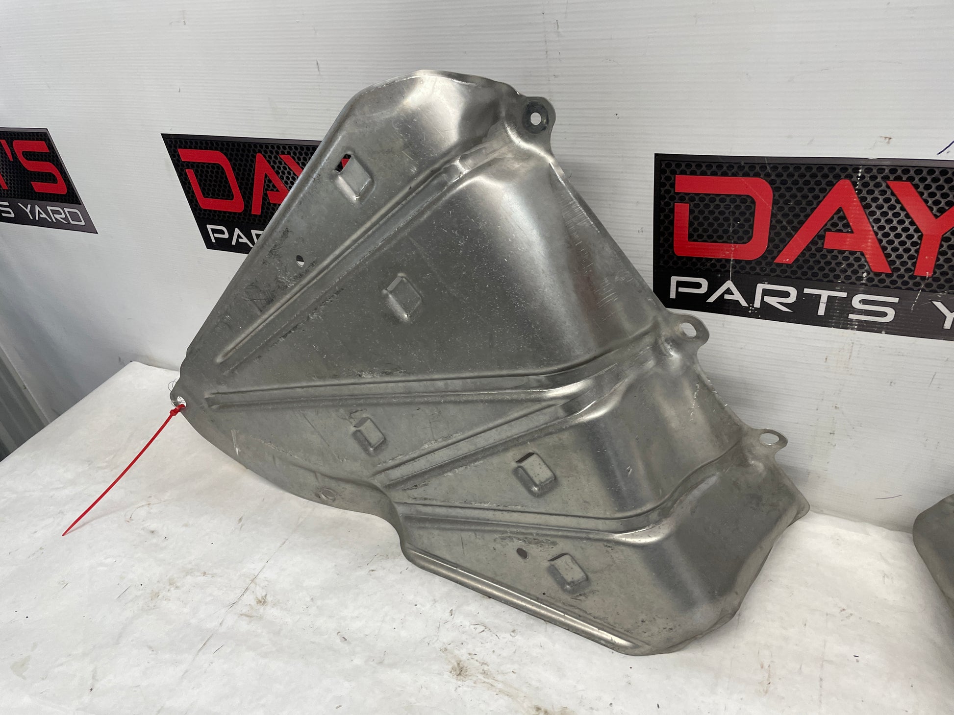 2005 Chevy C6 Corvette RH & LH Fuel Gas Tank Heat Shield Straps OEM - Day's Parts Yard