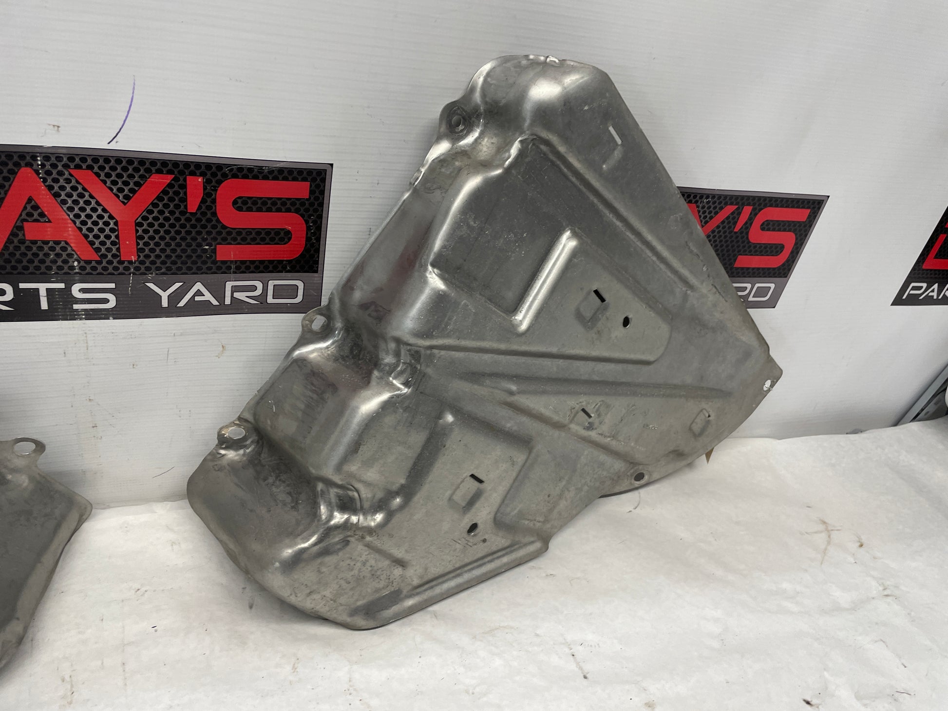 2005 Chevy C6 Corvette RH & LH Fuel Gas Tank Heat Shield Straps OEM - Day's Parts Yard