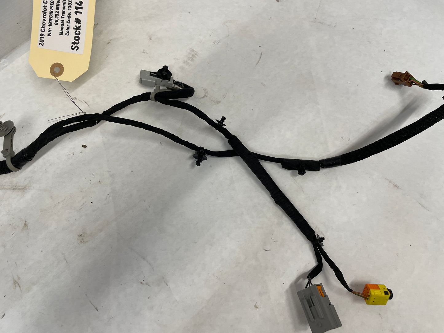2019 Chevy Camaro SS LH Driver Front Seat Wire Wiring Harness OEM - Day's Parts Yard