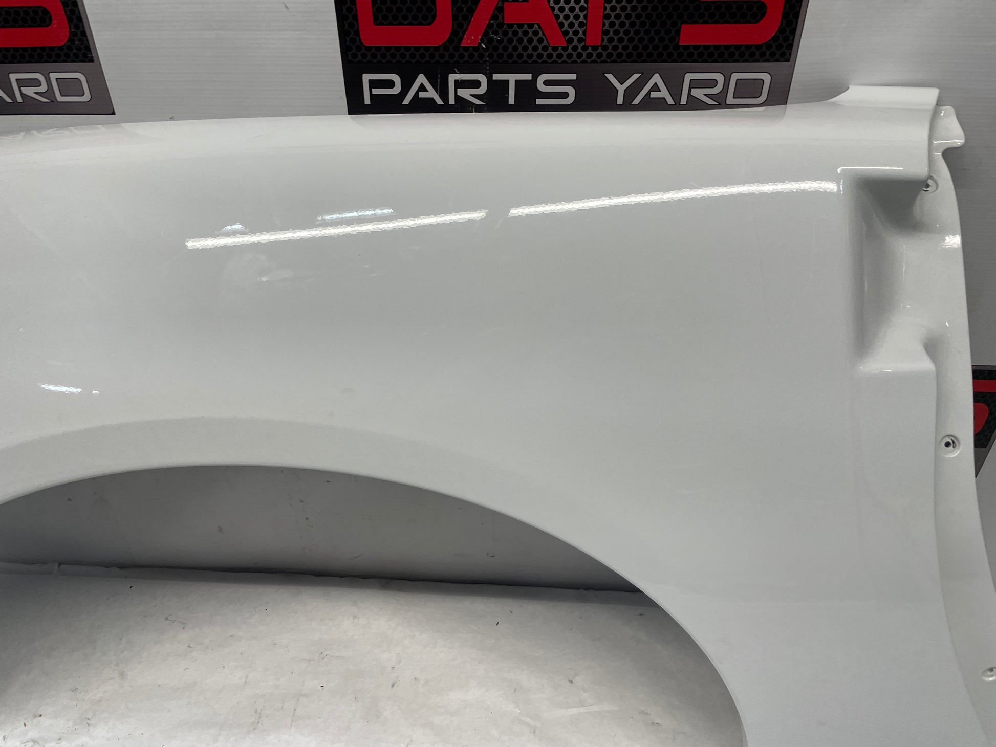 2005 Chevy C6 Corvette Convertible RH Passenger Rear Quarter Fender White OEM - Day's Parts Yard