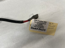 2006 Pontiac GTO Starter Alternator Positive Negative Battery Cable Wire Wiring Harness OEM - Day's Parts Yard