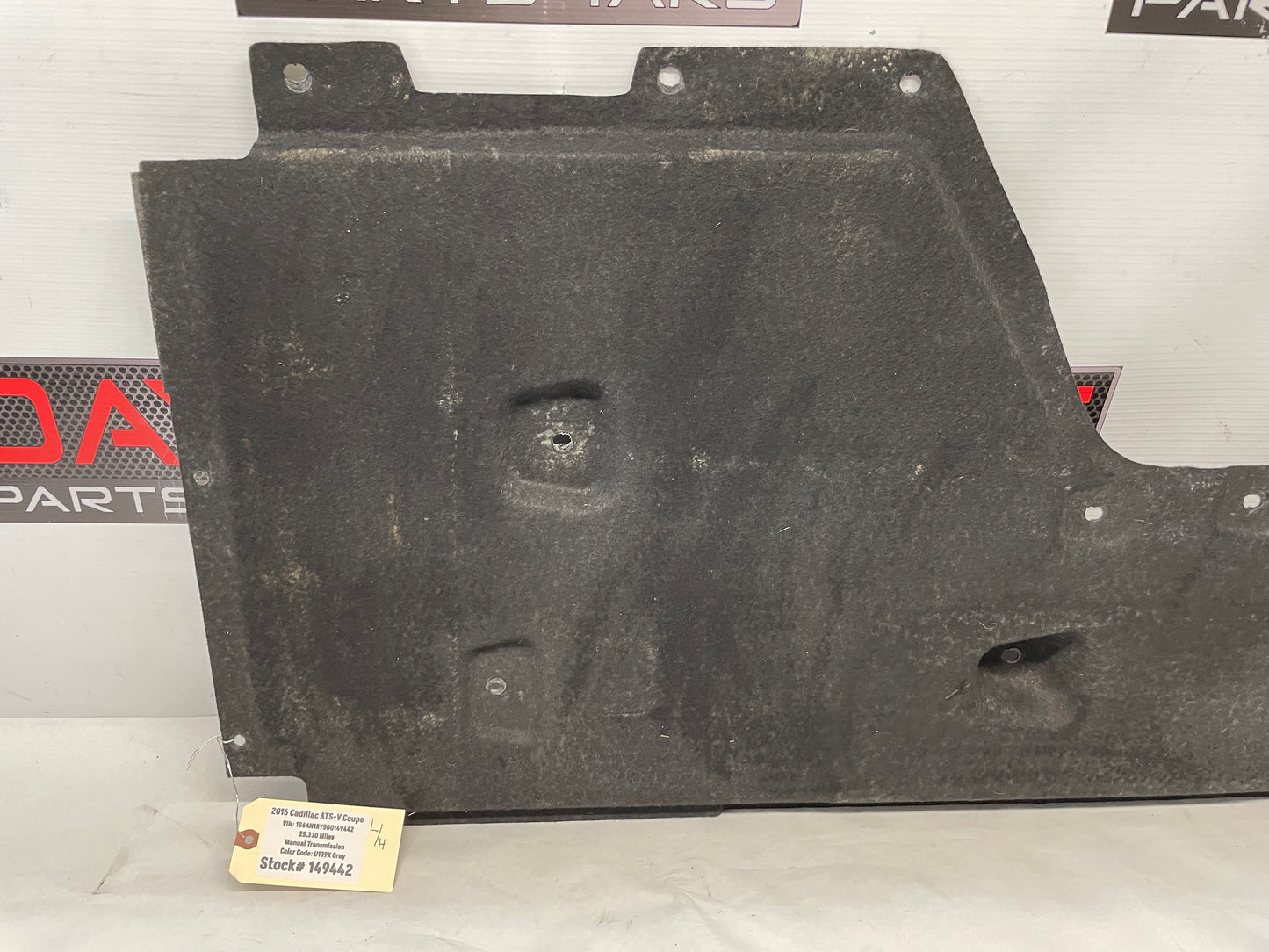 2016 Cadillac ATS-V Coupe LH Driver Underbody Deflector Shield Cover Tray OEM