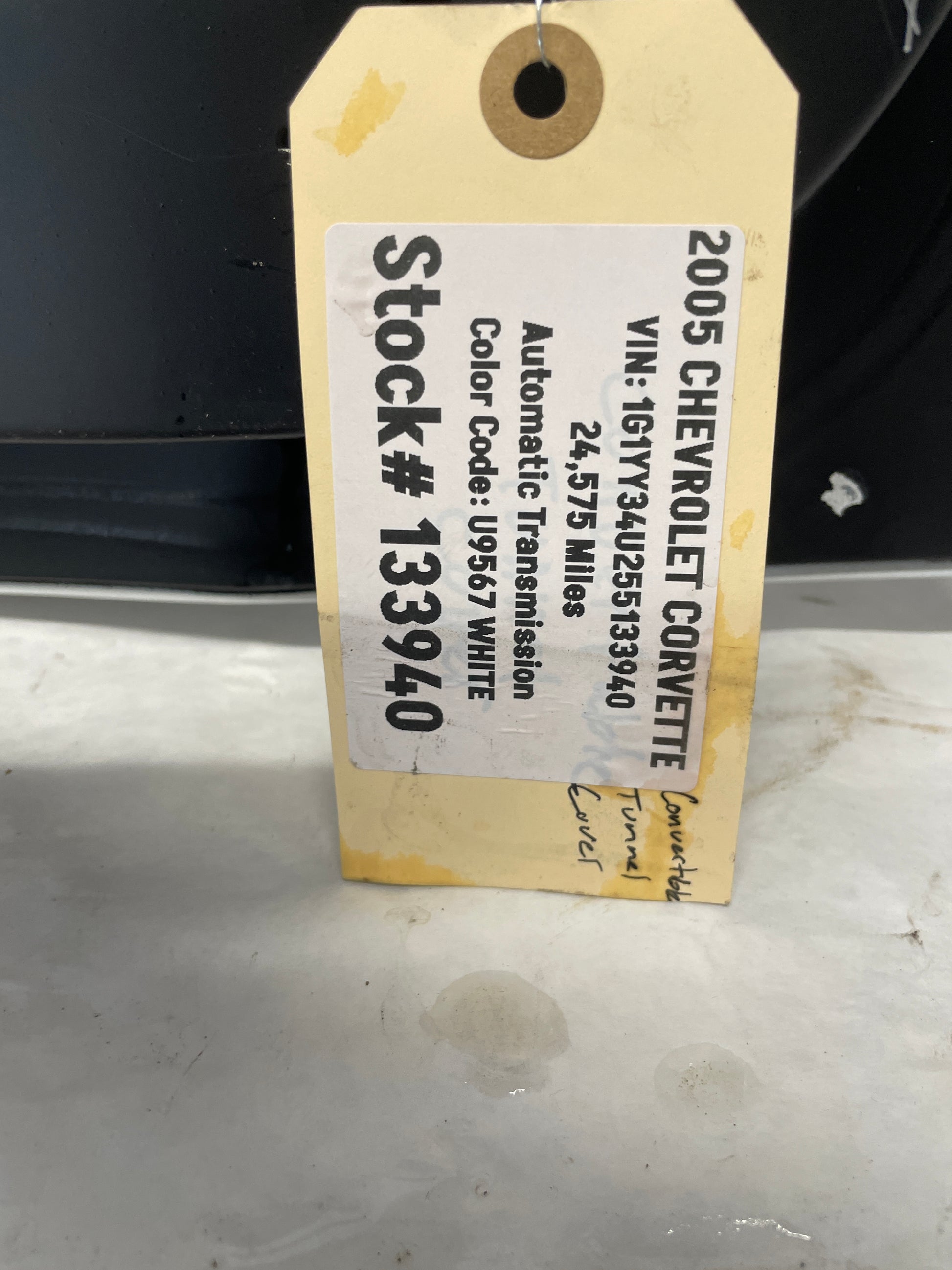 2005 Chevy C6 Corvette Convertible Top Storage Lid Panel Cover OEM - Day's Parts Yard