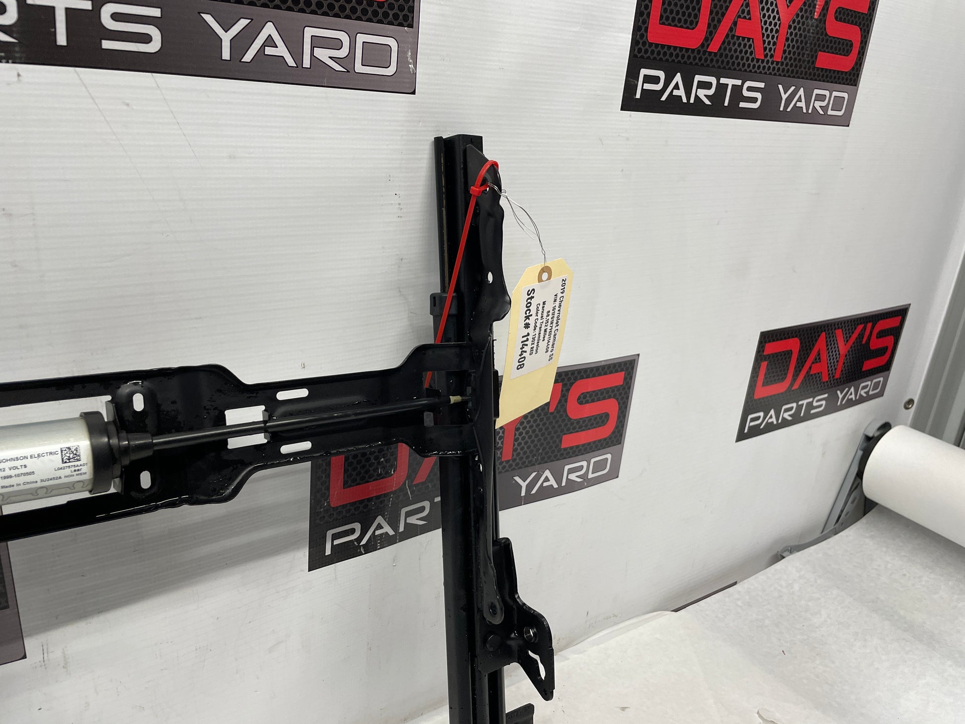2019 Chevy Camaro SS RH Passenger Front Seat Frame Rail OEM - Day's Parts Yard