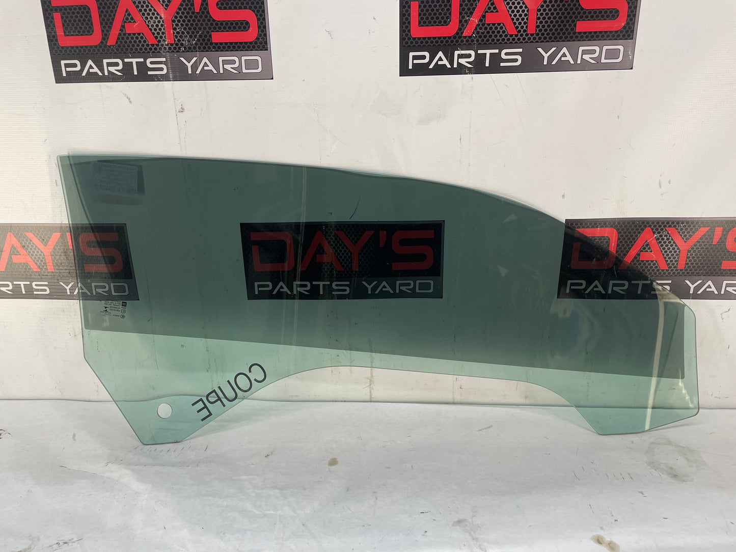 2014 Chevy Camaro SS LH Driver Door Window Glass OEM - Day's Parts Yard