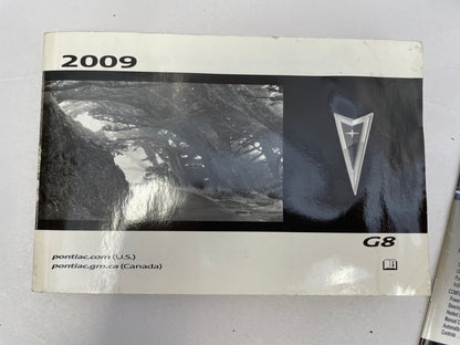 2009 Pontiac G8 GT Owners Manual Book OEM - Day's Parts Yard