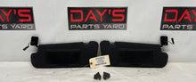 2005 Pontiac GTO RH & LH Sun Visors Sunvisors Sunshades w/ Clips OEM