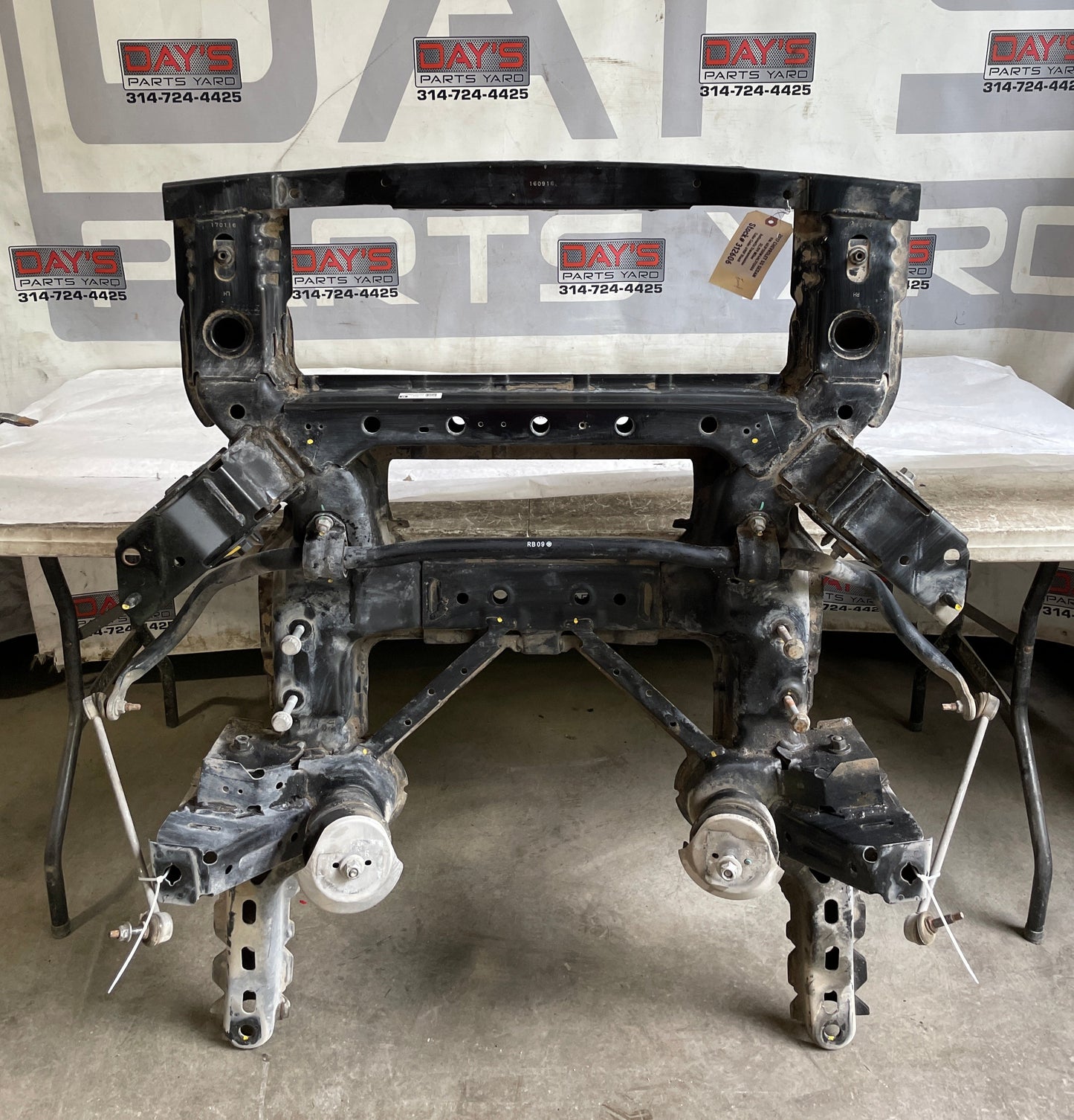 2015 Chevy Camaro SS Front Cradle Crossmember K Member Frame OEM - Day's Parts Yard