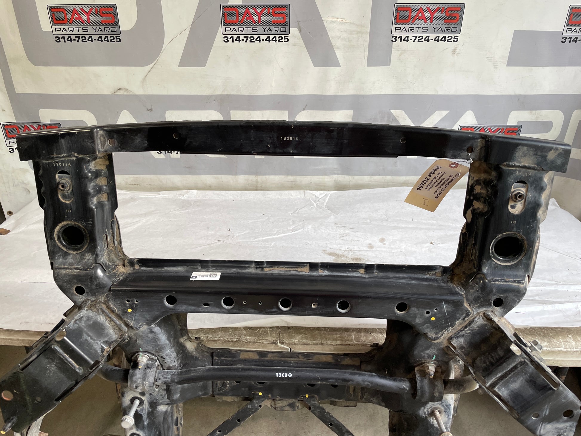 2015 Chevy Camaro SS Front Cradle Crossmember K Member Frame OEM - Day's Parts Yard