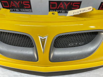 2005 Pontiac GTO Complete SAP Front Bumper Sport Appearance Package OEM