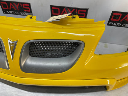 2005 Pontiac GTO Complete SAP Front Bumper Sport Appearance Package OEM