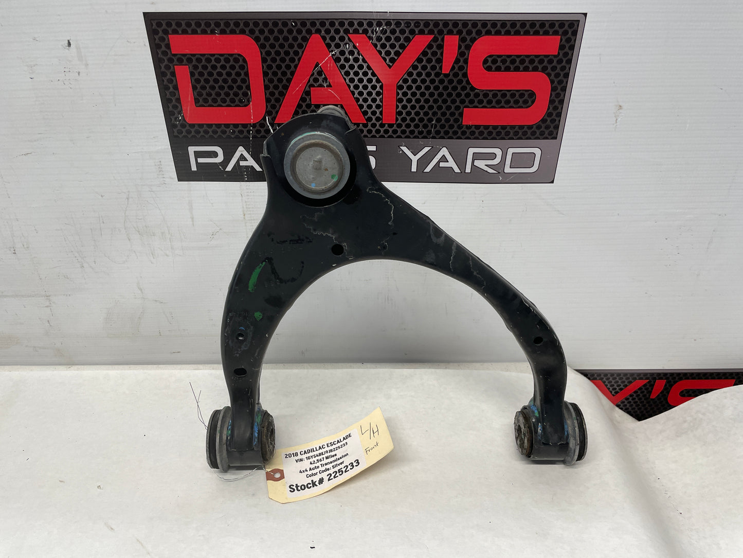 2018 Cadillac Escalade LH Driver Upper Control Arm OEM