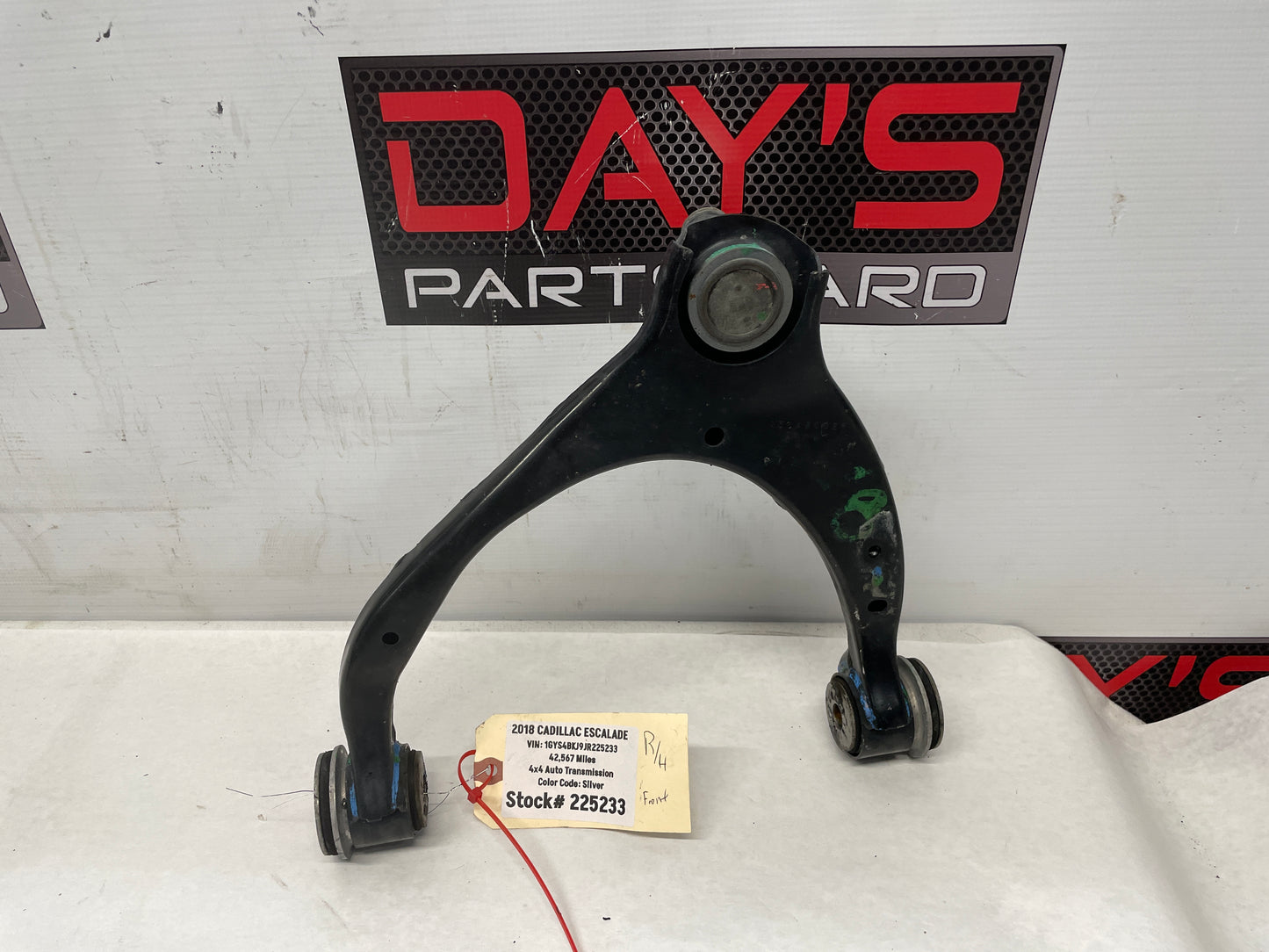 2018 Cadillac Escalade RH Passenger Upper Control Arm OEM