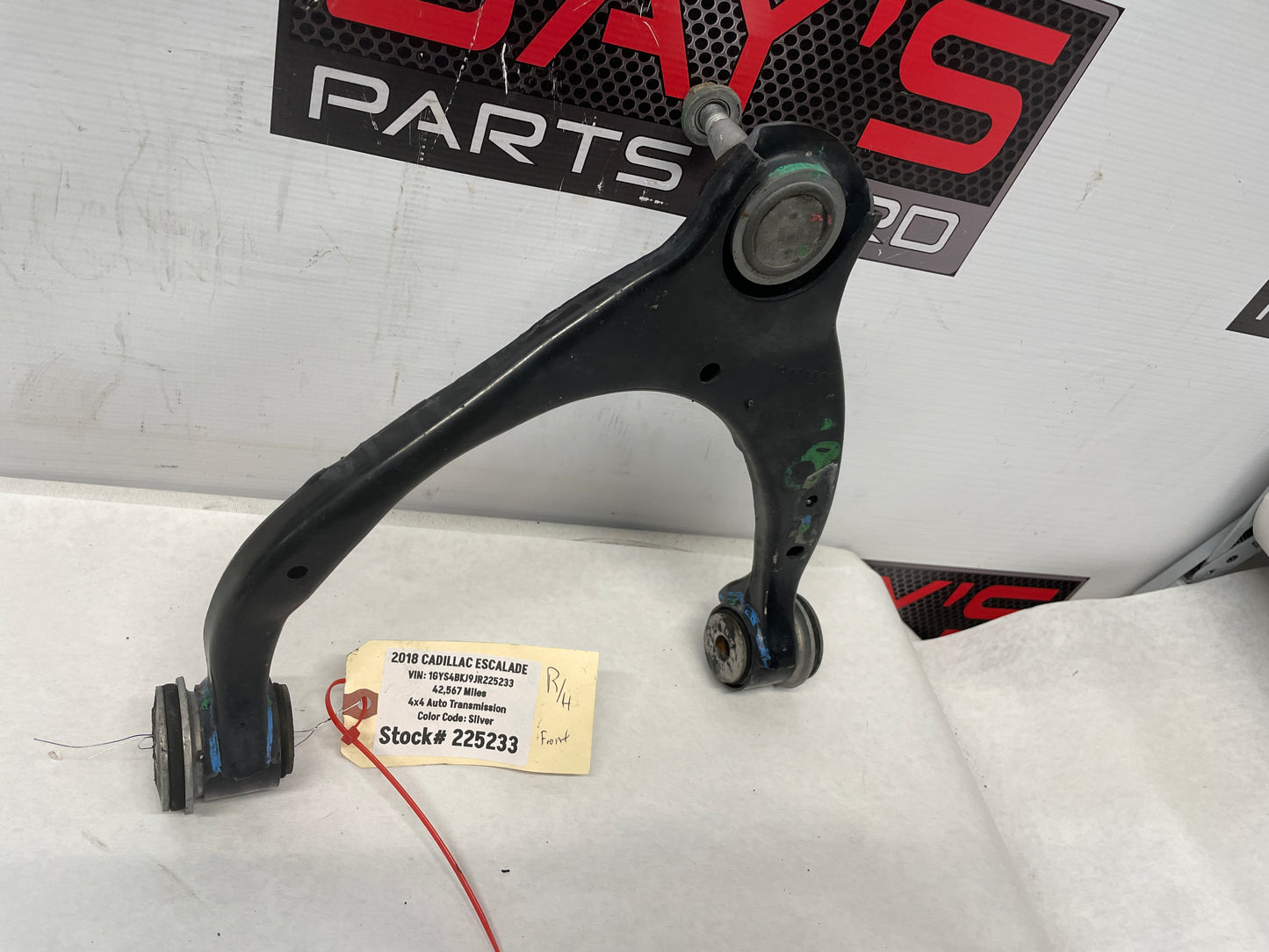 2018 Cadillac Escalade RH Passenger Upper Control Arm OEM