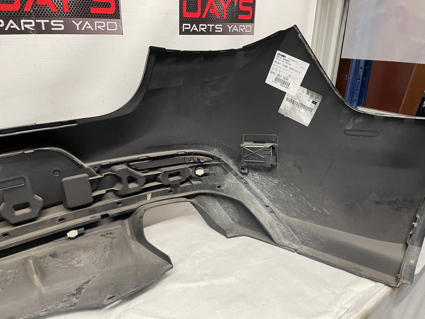 2014 Chevy SS Sedan Rear Bumper Cover Black OEM - Day's Parts Yard