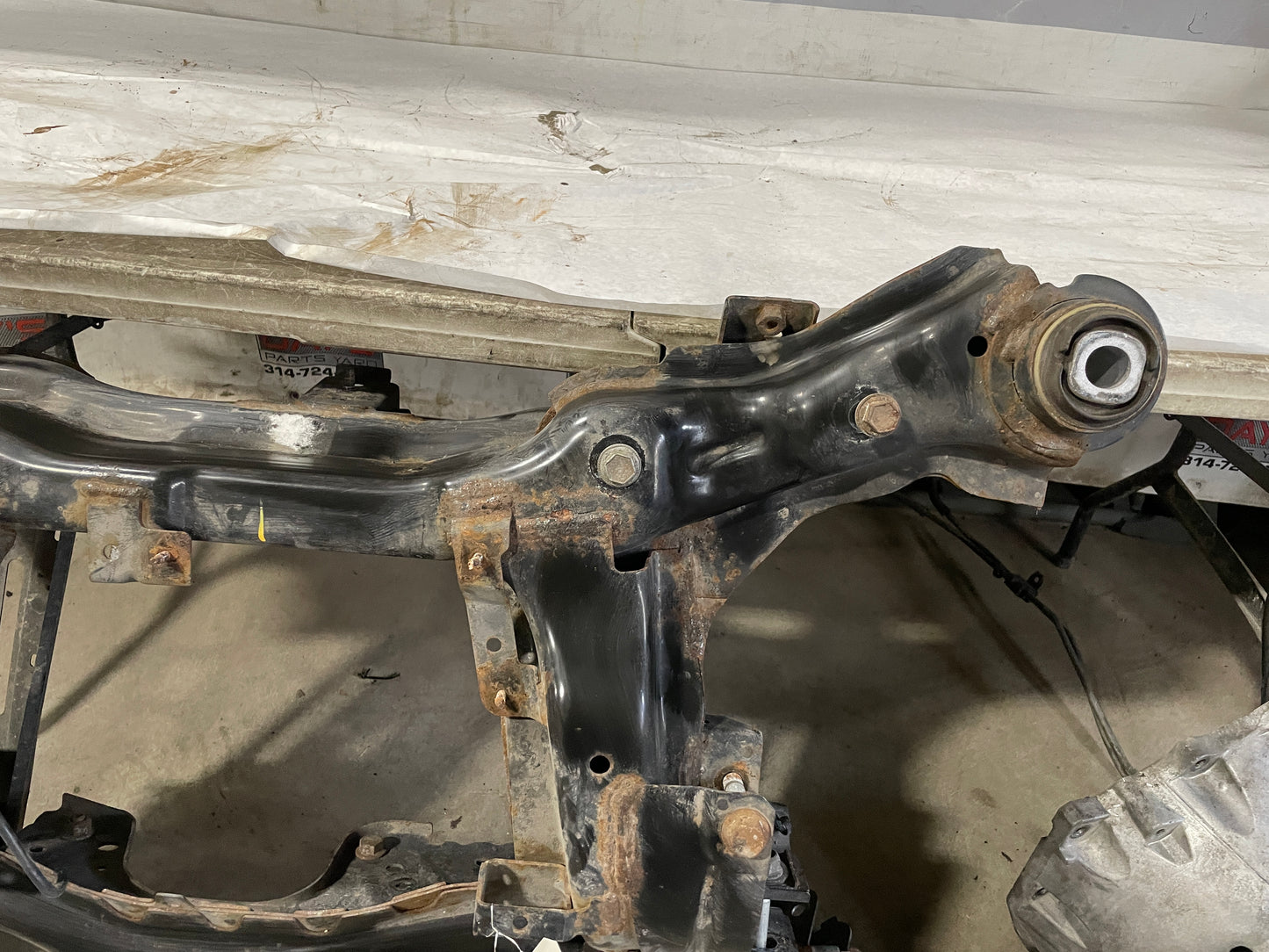 2014 Chevy SS Sedan Bare Rear Differential Cradle Subframe K Member OEM - Day's Parts Yard