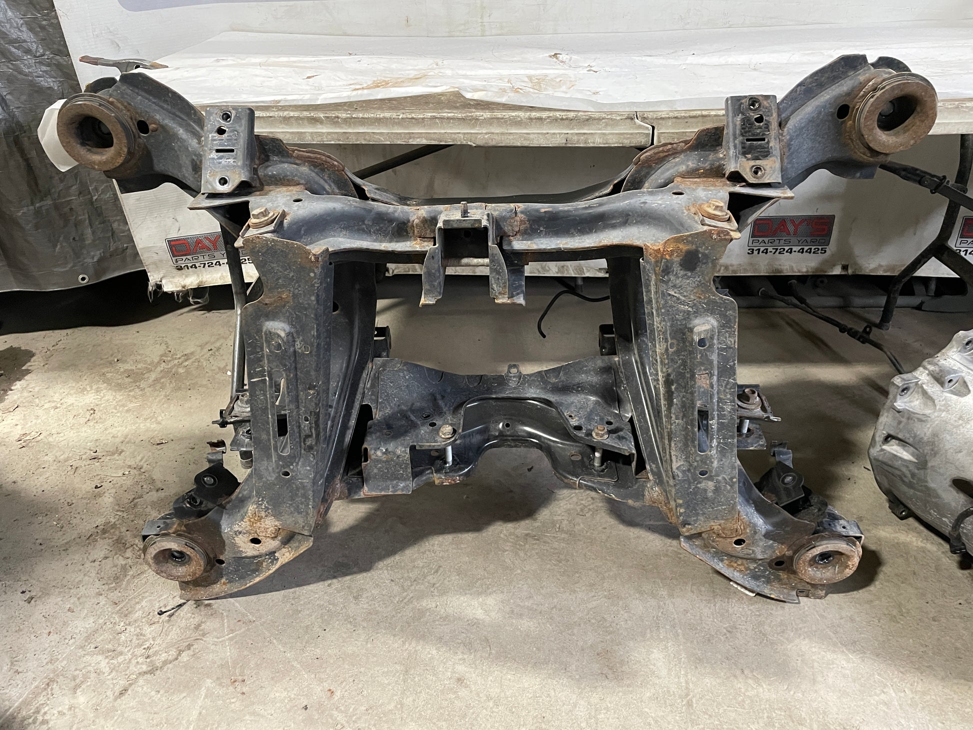 2014 Chevy SS Sedan Bare Rear Differential Cradle Subframe K Member OEM - Day's Parts Yard