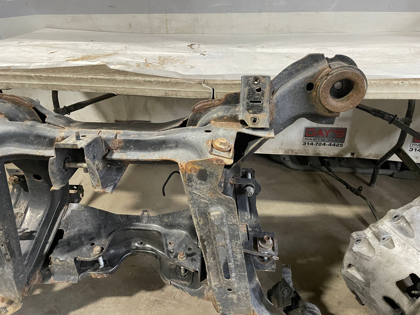 2014 Chevy SS Sedan Bare Rear Differential Cradle Subframe K Member OEM - Day's Parts Yard