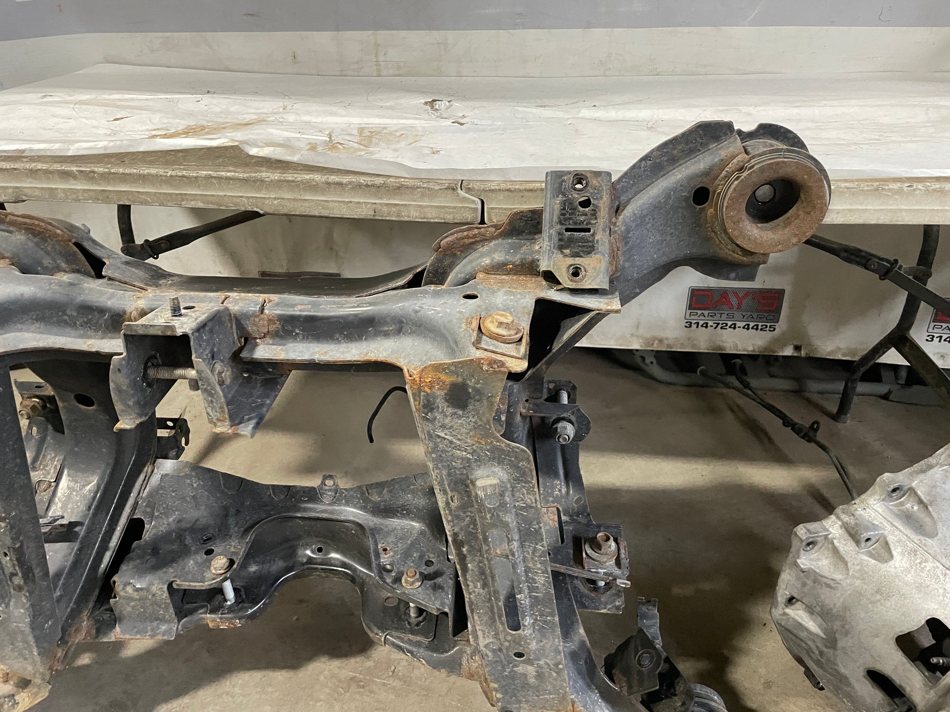 2014 Chevy SS Sedan Bare Rear Differential Cradle Subframe K Member OEM - Day's Parts Yard