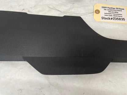 2009 Pontiac G8 Base RH & LH Passenger Center Console Side Trim OEM - Day's Parts Yard