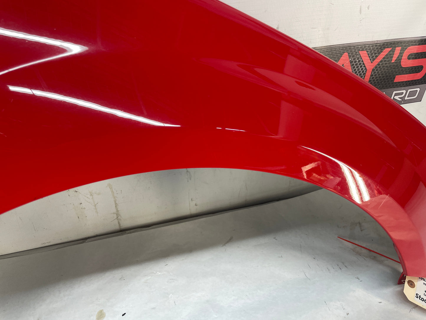 2014 Chevy Camaro SS RH Passenger Front Fender Red OEM - Day's Parts Yard
