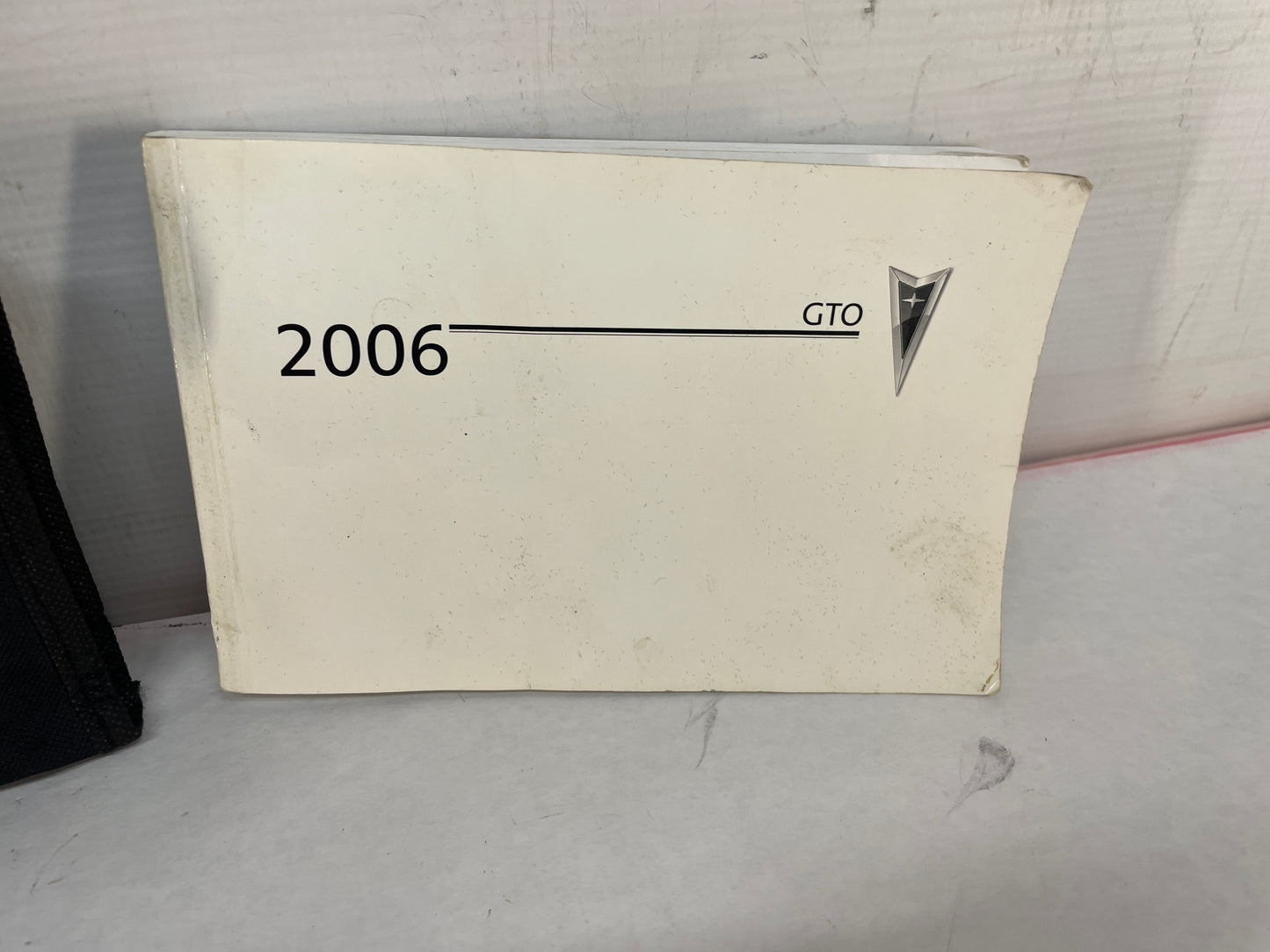 2006 Pontiac GTO Owners Manual Booklet OEM - Day's Parts Yard