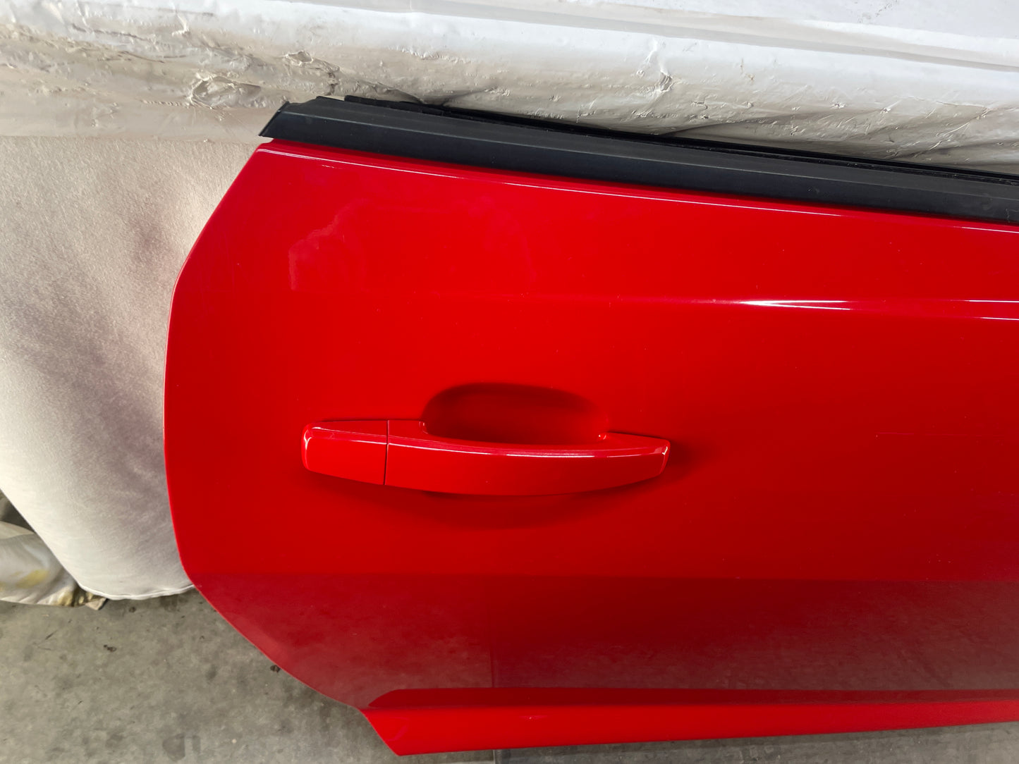 2014 Chevy Camaro SS RH Passenger Front Exterior Door Red OEM - Day's Parts Yard