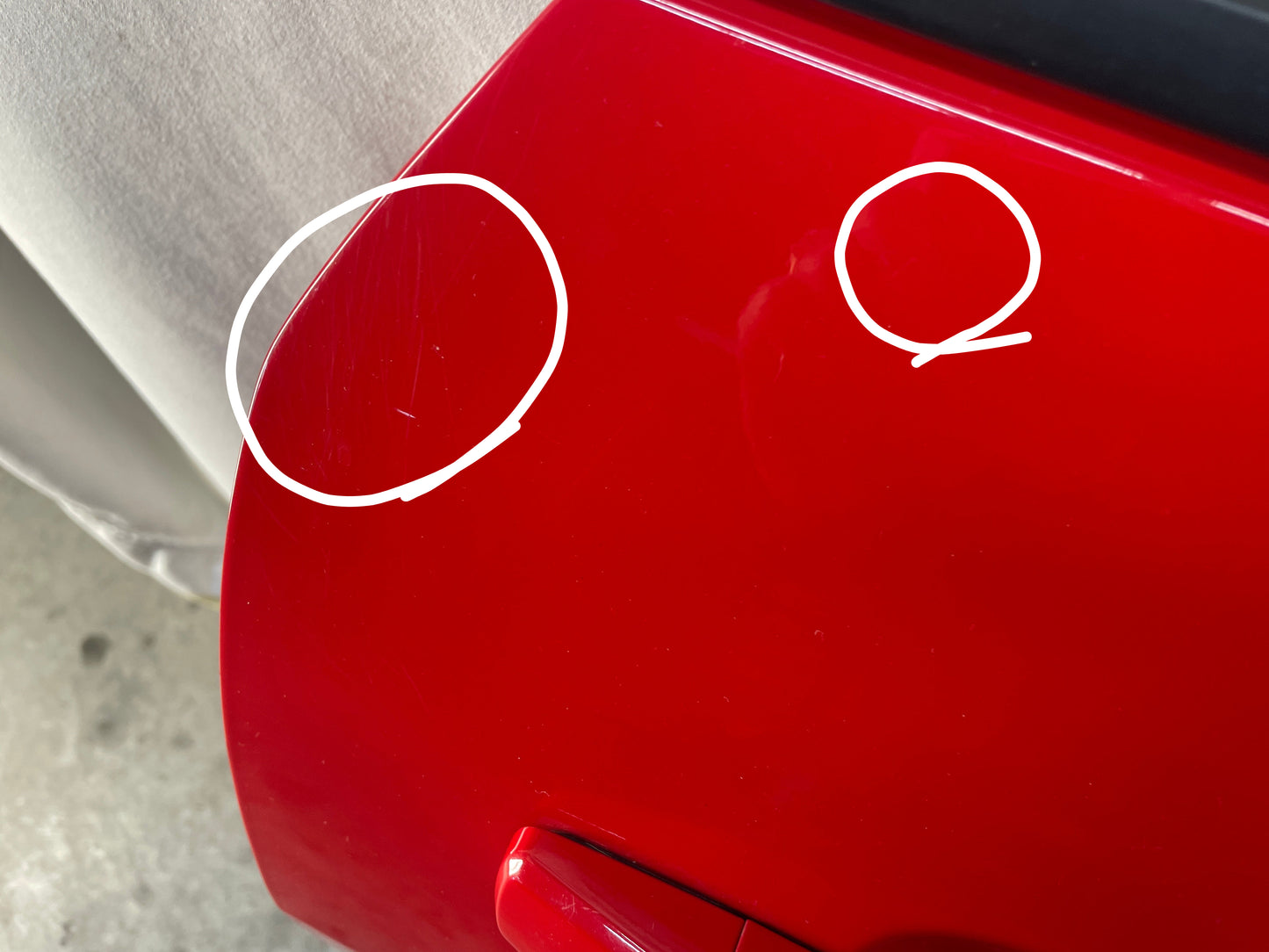 2014 Chevy Camaro SS RH Passenger Front Exterior Door Red OEM - Day's Parts Yard