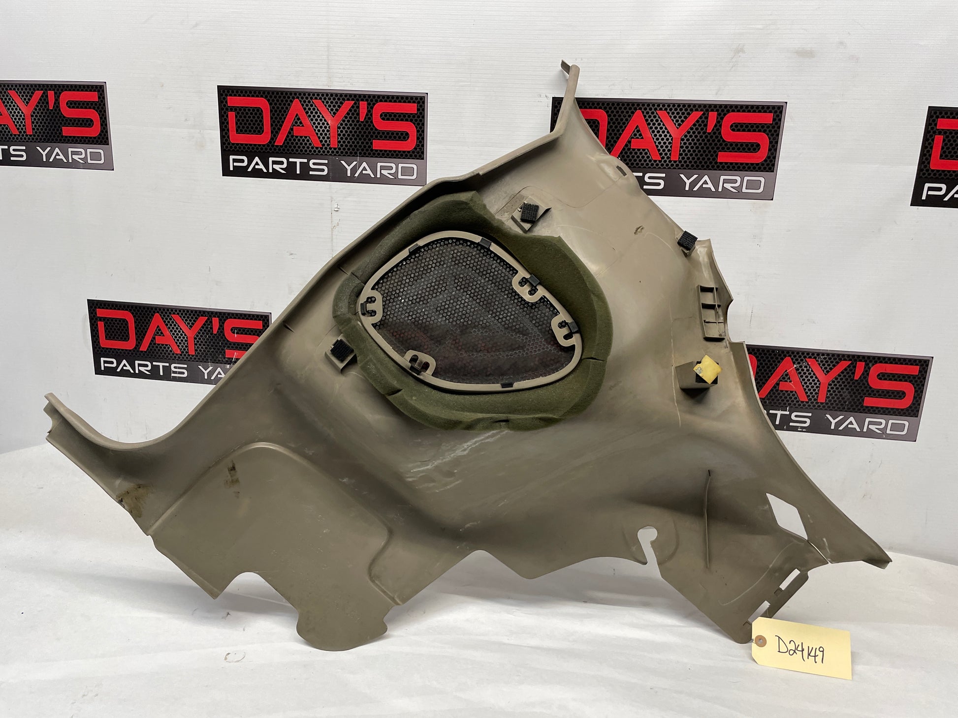 1998 Chevy Camaro Z28 LH Driver Interior Quarter Sail Panel Trim Molding Tan OEM - Day's Parts Yard