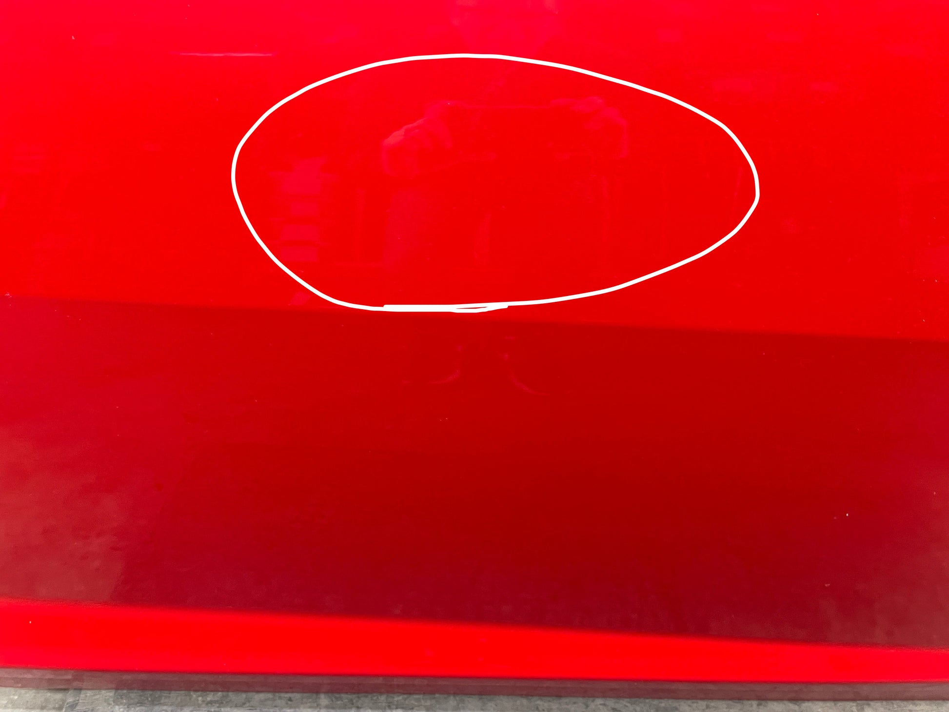 2014 Chevy Camaro SS RH Passenger Front Exterior Door Red OEM - Day's Parts Yard