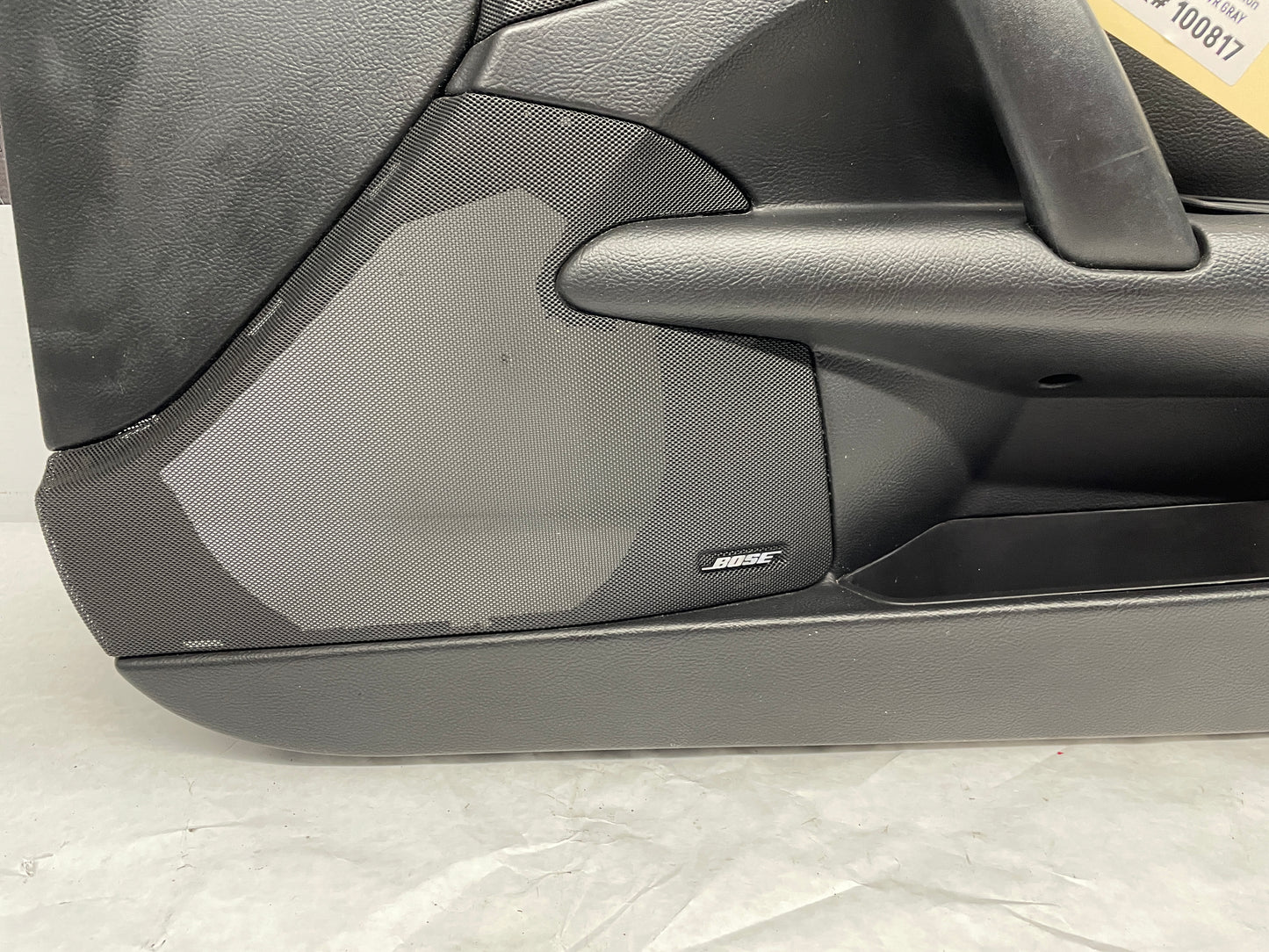 2011 Chevy C6 Corvette Grand Sport RH Passenger Front Interior Door Panel Trim OEM - Day's Parts Yard