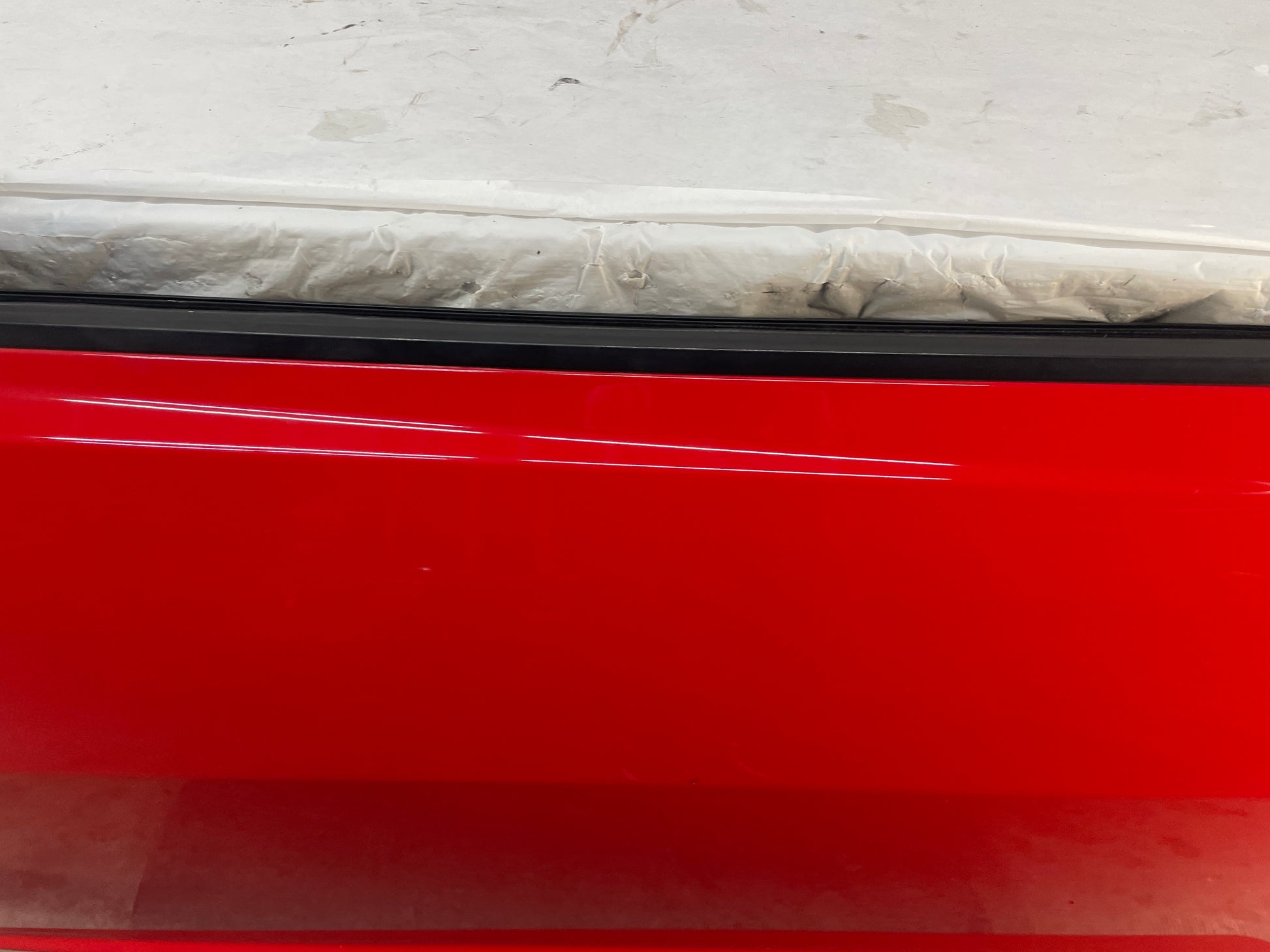 2014 Chevy Camaro SS LH Driver Front Exterior Door Red OEM - Day's Parts Yard