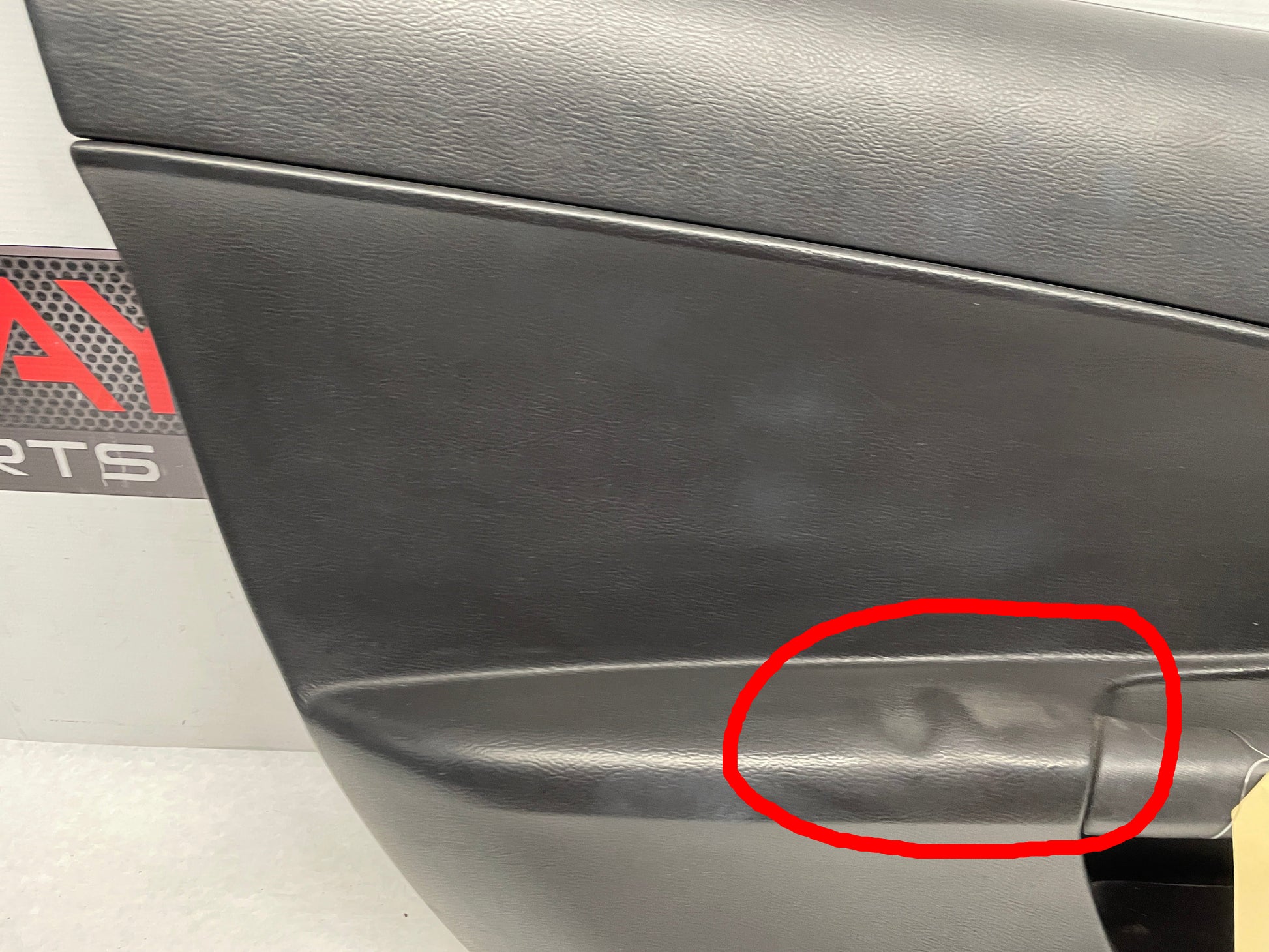 2011 Chevy C6 Corvette Grand Sport LH Driver Front Interior Door Panel Trim OEM - Day's Parts Yard