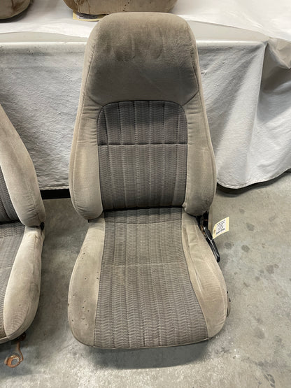 1998 Chevy Camaro Z28 Seats Fronts and Rears Tan Cloth OEM LOCAL PICK UP ONLY - Day's Parts Yard