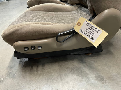 1998 Chevy Camaro Z28 Seats Fronts and Rears Tan Cloth OEM LOCAL PICK UP ONLY - Day's Parts Yard