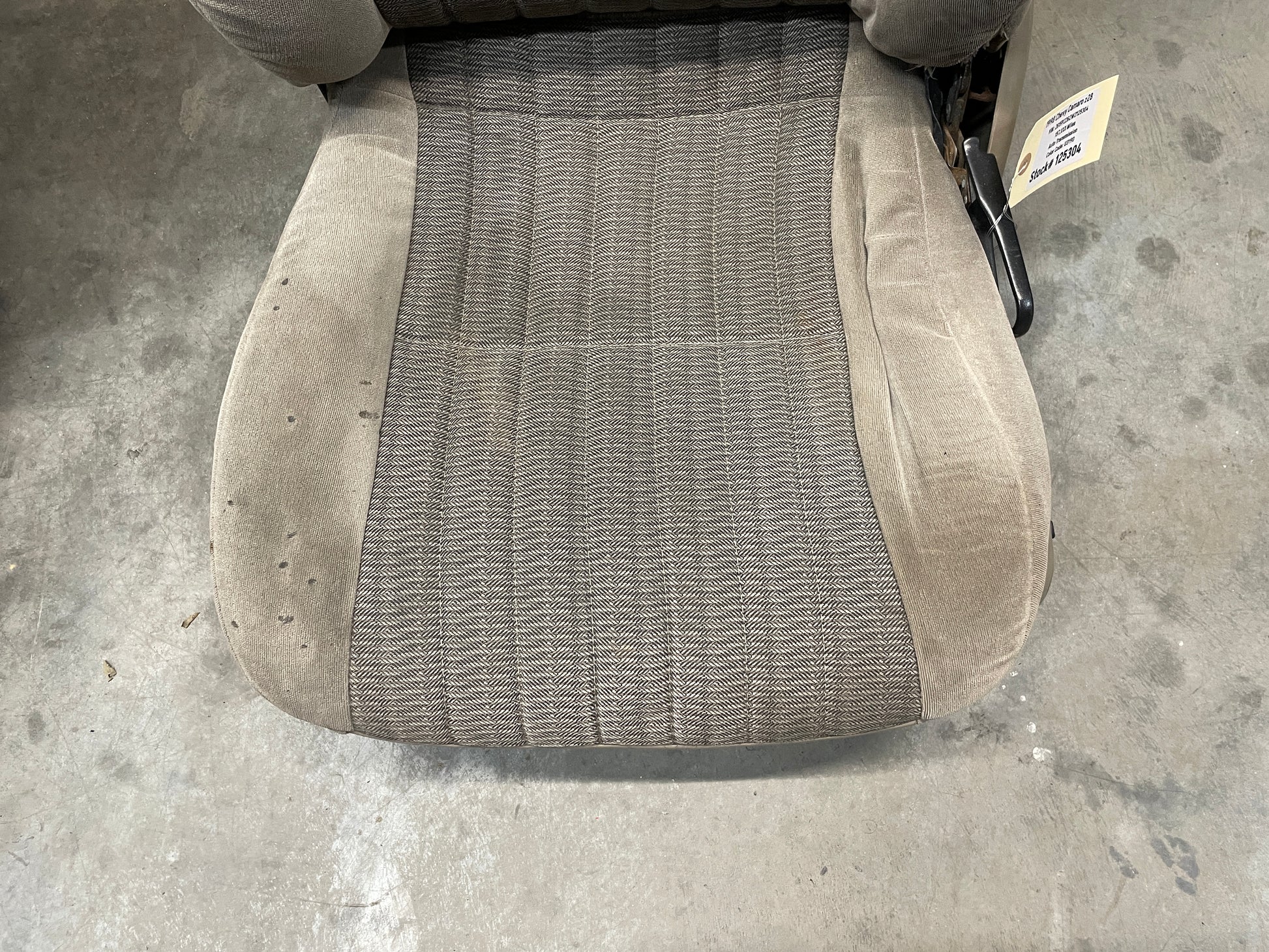 1998 Chevy Camaro Z28 Seats Fronts and Rears Tan Cloth OEM LOCAL PICK UP ONLY - Day's Parts Yard