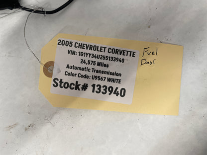 2005 Chevy C6 Corvette Fuel Filler Gas Door and Cap OEM - Day's Parts Yard