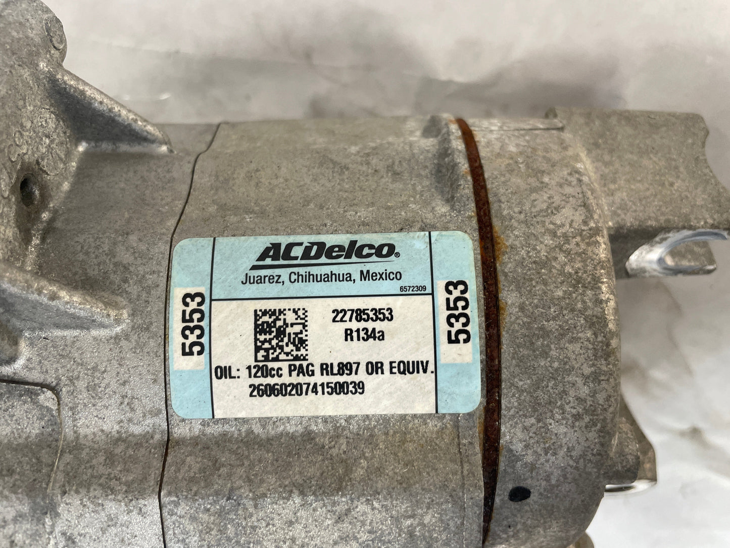 2014 Chevy Camaro SS AC A/C Air Conditioner Compressor w/ Hardware OEM - Day's Parts Yard