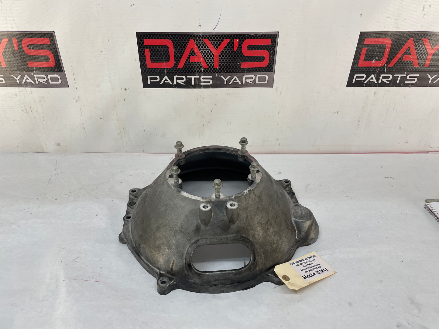 2004 Chevy C5 Corvette Automatic Transmission Bell Housing OEM - Day's Parts Yard
