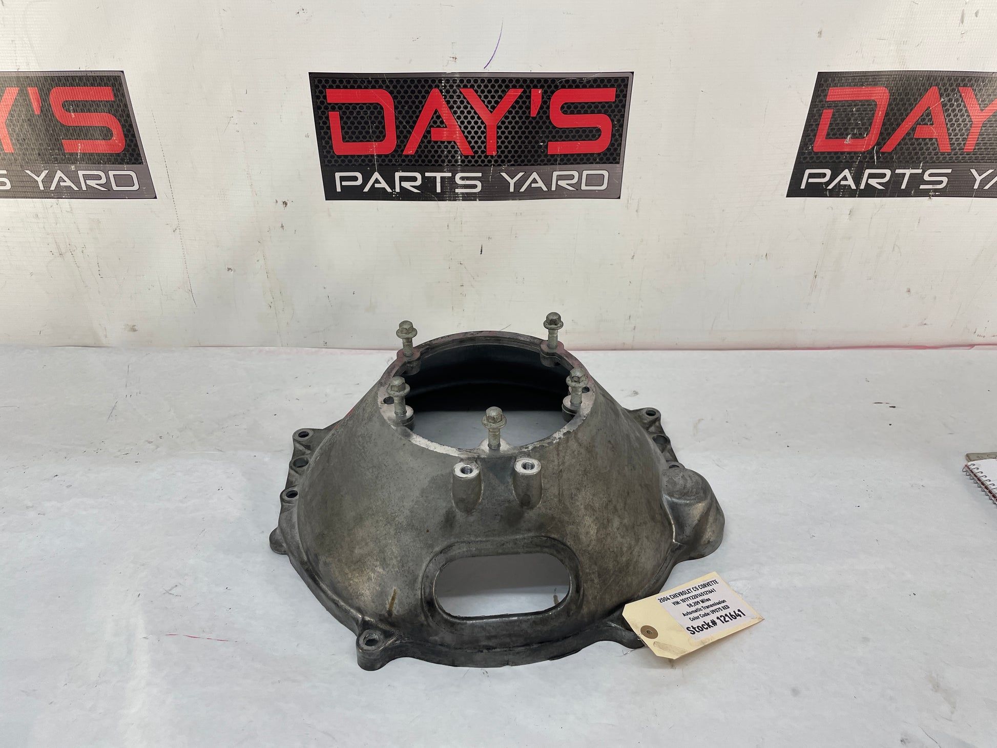 2004 Chevy C5 Corvette Automatic Transmission Bell Housing OEM - Day's Parts Yard