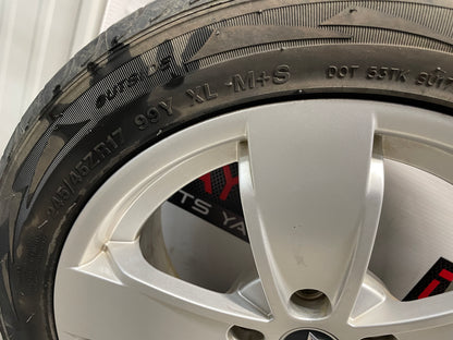 2004 Pontiac GTO Wheels and Tires 17X8 OEM