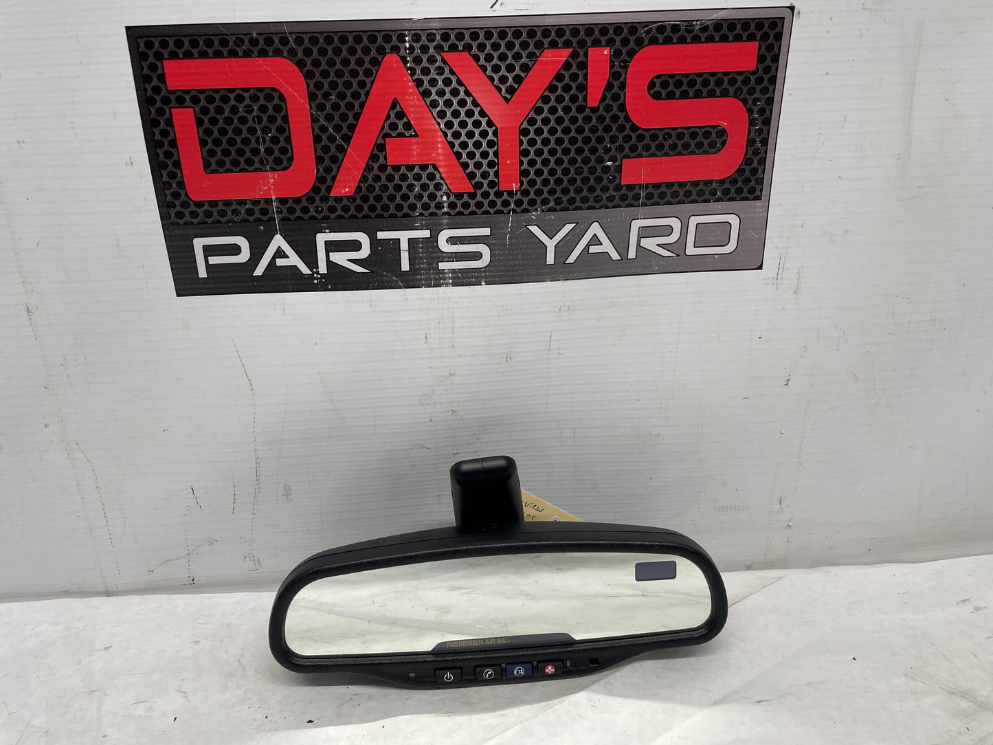 2011 Chevy C6 Corvette Grand Sport Rearview Rear View Mirror w/ Map Light OEM - Day's Parts Yard