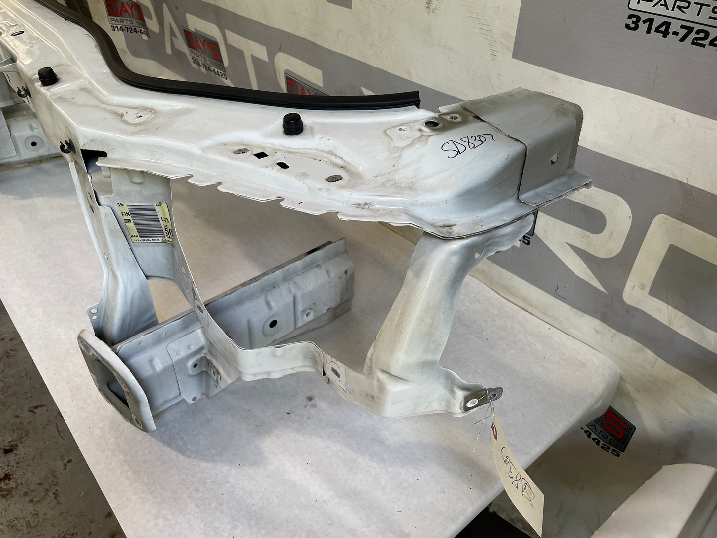 2015 Chevy Camaro SS Radiator Core Support Bracket Brace Structure OEM - Day's Parts Yard