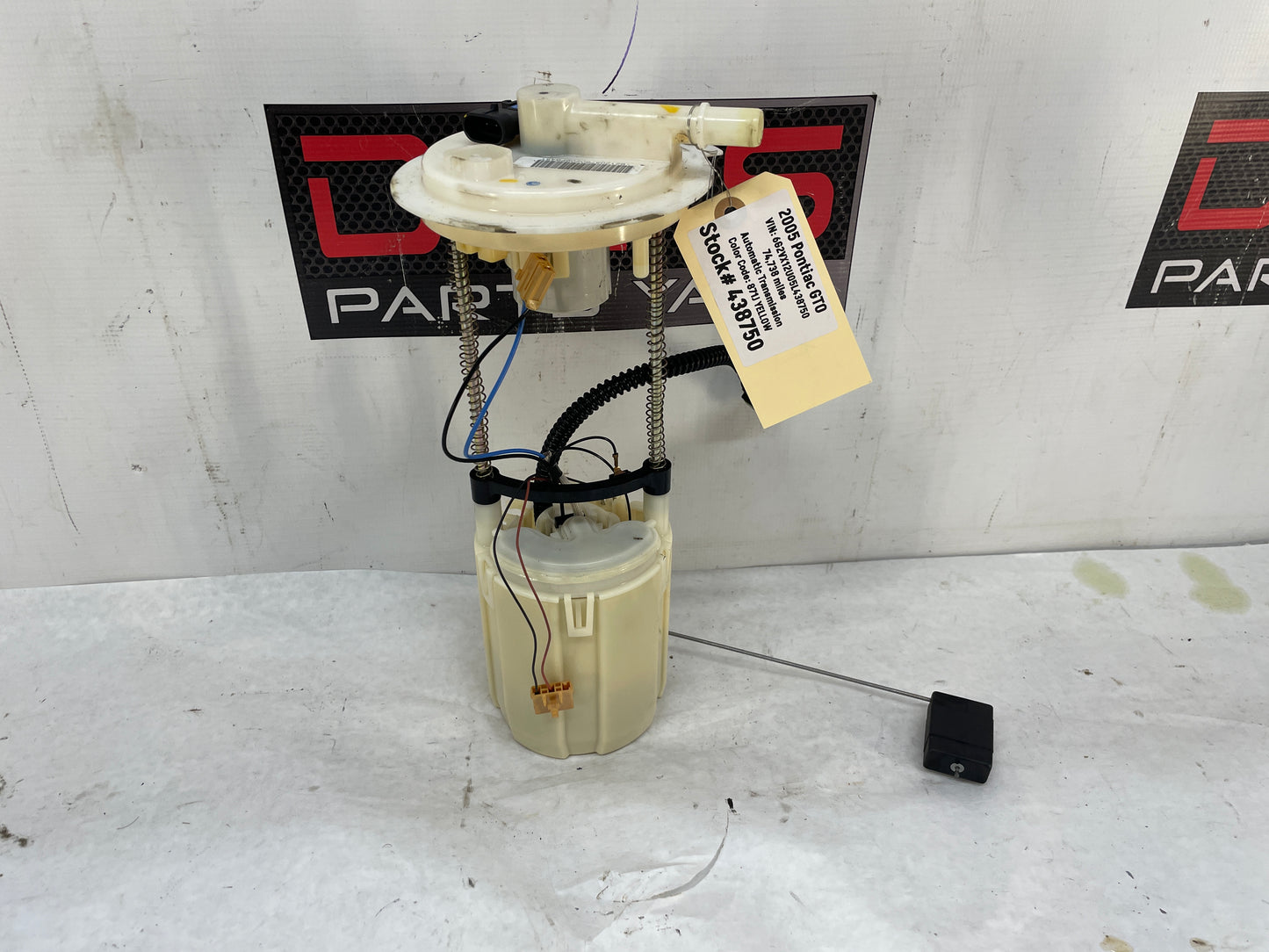 2005 Pontiac GTO Factory Fuel Pump Sending Unit OEM